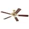 Westinghouse Westinghouse Contractor's Choice 52 in. Polished Brass Brown Indoor Ceiling Fan 78021 - alternate 1